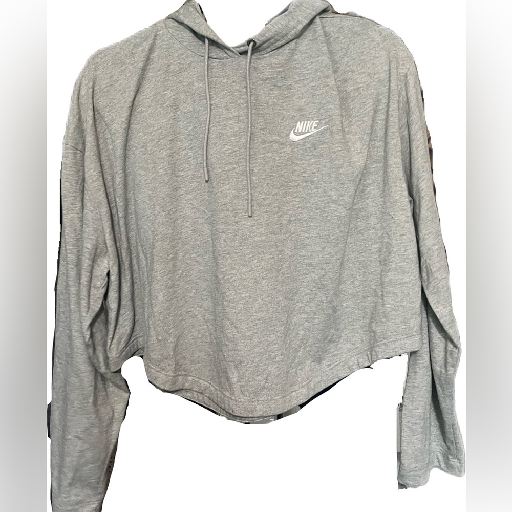 NWOT nike cropped hoodie size women’s XL